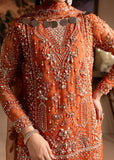 Lamhay by Maria Osama Khan Embroidered Organza Unstitched 3Pc Suit - Gulnaar