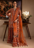 Lamhay by Maria Osama Khan Embroidered Organza Unstitched 3Pc Suit - Gulnaar