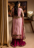 Lamhay by Maria Osama Khan Embroidered Organza Unstitched 3Pc Suit - Zarmina