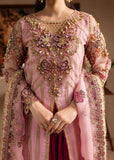 Lamhay by Maria Osama Khan Embroidered Organza Unstitched 3Pc Suit - Zarmina