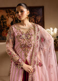 Lamhay by Maria Osama Khan Embroidered Organza Unstitched 3Pc Suit - Zarmina