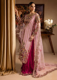 Lamhay by Maria Osama Khan Embroidered Organza Unstitched 3Pc Suit - Zarmina