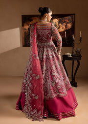 Lamhay by Maria Osama Khan Embroidered Organza Unstitched 3Pc Suit - Nayab