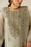 Alizeh Aymal Embroidered Chiffon Unstitched 3Pc SuitAF-BHM-4072-Javi