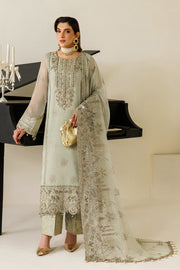 Alizeh Aymal Embroidered Chiffon Unstitched 3Pc SuitAF-BHM-4072-Javi