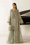 Alizeh Aymal Embroidered Chiffon Unstitched 3Pc SuitAF-BHM-4072-Javi