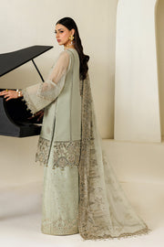 Alizeh Aymal Embroidered Chiffon Unstitched 3Pc SuitAF-BHM-4072-Javi