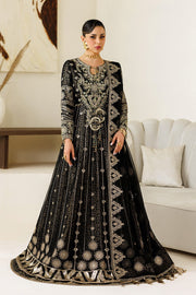 Alizeh Aymal Embroidered Chiffon Unstitched 3Pc SuitAF-BHM-4073-Blanc