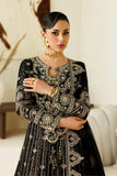 Alizeh Aymal Embroidered Chiffon Unstitched 3Pc SuitAF-BHM-4073-Blanc