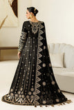Alizeh Aymal Embroidered Chiffon Unstitched 3Pc SuitAF-BHM-4073-Blanc