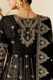 Alizeh Aymal Embroidered Chiffon Unstitched 3Pc SuitAF-BHM-4073-Blanc