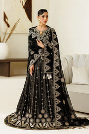 Alizeh Aymal Embroidered Chiffon Unstitched 3Pc SuitAF-BHM-4073-Blanc