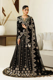 Alizeh Aymal Embroidered Chiffon Unstitched 3Pc SuitAF-BHM-4073-Blanc