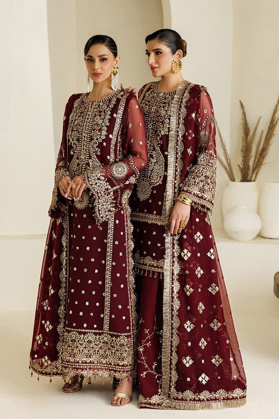 Alizeh Aymal Embroidered Chiffon Unstitched 3Pc SuitAF-BHM-4071-Lira