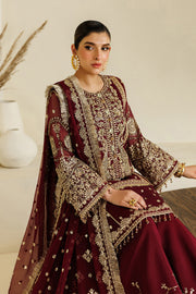 Alizeh Aymal Embroidered Chiffon Unstitched 3Pc SuitAF-BHM-4071-Lira