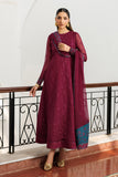 Zarif Nourah Embroidered Luxury Chiffon Unstitched 3Pc Suit - MAHAL
