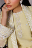 Zarif Nourah Embroidered Luxury Chiffon Unstitched 3Pc Suit - ZARD