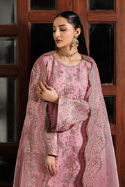 Zarif Nourah Embroidered Luxury Chiffon Unstitched 3Pc Suit - SHAYRA