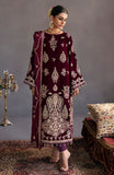 Emaan Adeel Makhmal Embroidered Velvet Unstitched 3Pc Suit MK-04 HAYAL