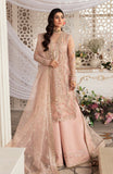 Zevk Afsanah Luxury Embroidered Net Unstitched 3Pc Suit - Mushq