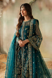 Elena by Saad Shaikh Embroidered Organza Unstitched 3Pc Suit E-10 Soraya