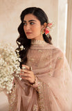 Zevk Afsanah Luxury Embroidered Net Unstitched 3Pc Suit - Mushq