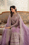 Zevk Afsanah Luxury Embroidered Organza Unstitched 3Pc Suit - Gul-e-Nargis