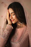 Elena by Saad Shaikh Embroidered Net Unstitched 3Pc Suit E-01 Aurelia