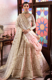 Zevk Afsanah Luxury Embroidered Net Unstitched 3Pc Suit - Alif