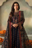 Elena by Saad Shaikh Embroidered Organza Unstitched 3Pc Suit E-09 Seren