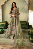 Elena by Saad Shaikh Embroidered Organza Unstitched 3Pc Suit E-02 Azar