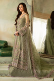 Elena by Saad Shaikh Embroidered Organza Unstitched 3Pc Suit E-02 Azar