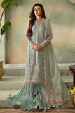 Elena by Saad Shaikh Embroidered Organza Unstitched 3Pc Suit E-04 Iris