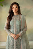 Elena by Saad Shaikh Embroidered Organza Unstitched 3Pc Suit E-04 Iris