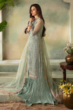 Elena by Saad Shaikh Embroidered Organza Unstitched 3Pc Suit E-04 Iris