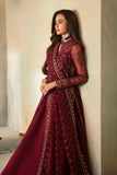 Elena by Saad Shaikh Embroidered Organza Unstitched 3Pc Suit E-06 Leila