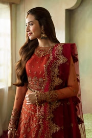 Elena by Saad Shaikh Embroidered Net Unstitched 3Pc Suit E-08 Raniya