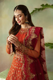 Elena by Saad Shaikh Embroidered Net Unstitched 3Pc Suit E-08 Raniya