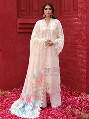 NUREH Mehmaan Nawazi Unstitched Embroidered Eid Lawn 3Pc Suit NDS-94