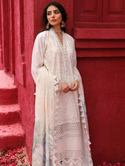 NUREH Mehmaan Nawazi Unstitched Embroidered Eid Lawn 3Pc Suit NDS-94
