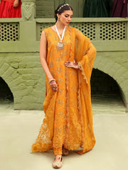 NUREH Mehmaan Nawazi Unstitched Embroidered Eid Lawn 3Pc Suit NDS-93