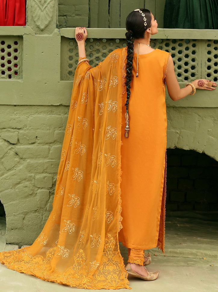 Eid Escape By Nureh Embroidered Lawn Suit Unstitched 3 Piece NU24EE NE-90 Blume - Festive Collection