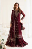 Alizeh Fashion Reena Handcrafted Chiffon Unstitched 3Pc Suit AF-HM-4009-Meadow