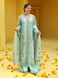 NUREH Mehmaan Nawazi Unstitched Embroidered Eid Lawn 3Pc Suit NDS-96
