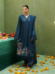 NUREH Mehmaan Nawazi Unstitched Embroidered Eid Lawn 3Pc Suit NDS-98