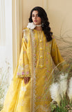 Zevk Flora Festive Embroidered Lawn Unstitched 3Pc Suit - Lumani