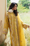 Zevk Flora Festive Embroidered Lawn Unstitched 3Pc Suit - Lumani