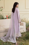 Zevk Flora Festive Embroidered Lawn Unstitched 3Pc Suit - Flora