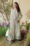 Zevk Flora Festive Embroidered Lawn Unstitched 3Pc Suit - Blossom