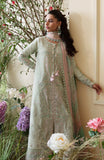 Zevk Flora Festive Embroidered Lawn Unstitched 3Pc Suit - Blossom